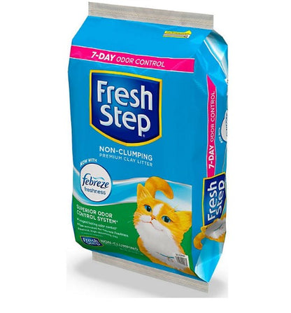 Fresh Step Non-Clumping Premium Clay Cat Litter with Febreze Freshness, Scented (40 lbs.)