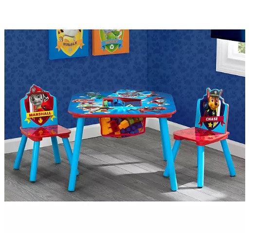 Nick Jr. PAW Patrol Table and Chair Set with Storage by Delta Children