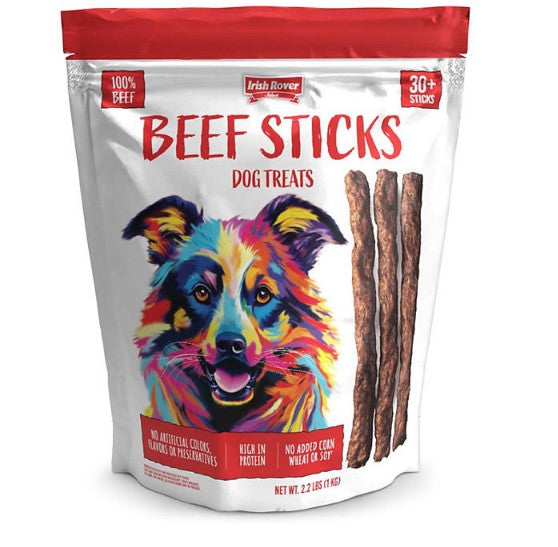 Irish Rover Beef Stick Dog Treats (35 oz.)