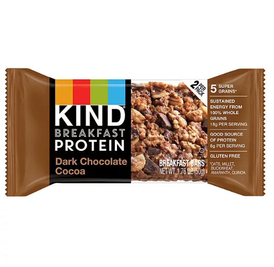 KIND Breakfast Protein Dark Chocolate Cocoa and Almond Butter (12 pk.)