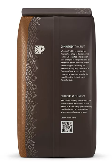 Peet's House Blend Ground 32 oz