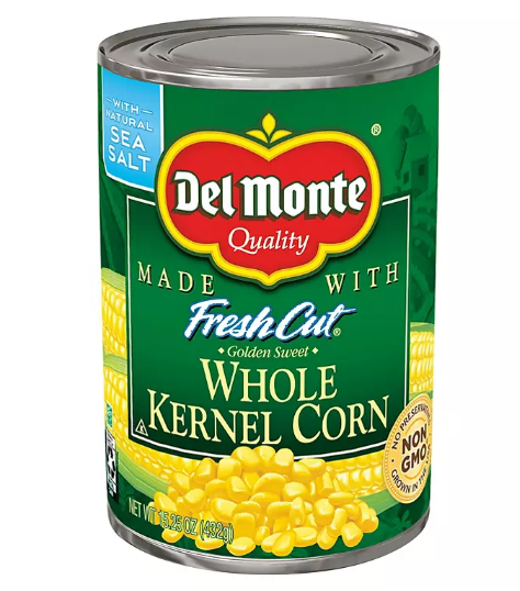 Del Monte Golden Sweet Whole Kernel Corn (15.25 oz., 8 pk.)