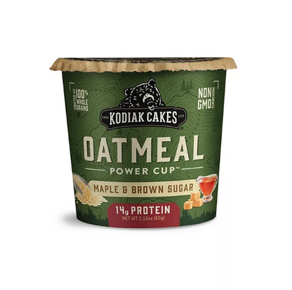 Kodiak Cakes Oatmeal Cups, Maple and Brown Sugar (12 pk.)