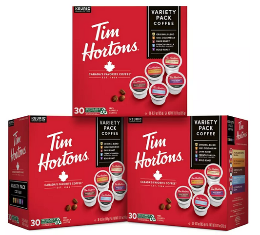 Tim Hortons Variety K-Cup Coffee Pods (90 ct.)