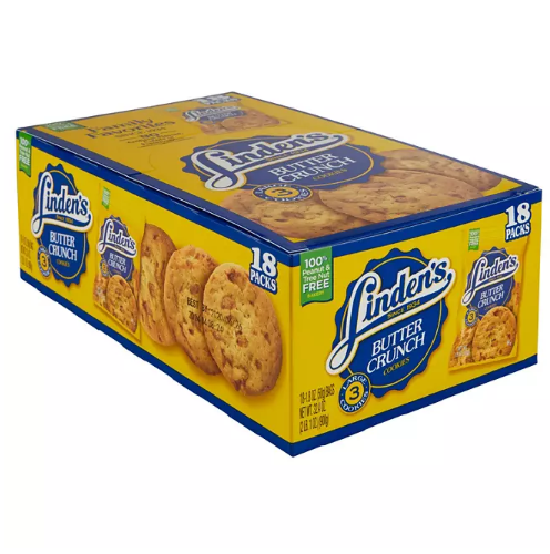 Linden's Butter Crunch Cookies (1.8 oz., 18 ct.)