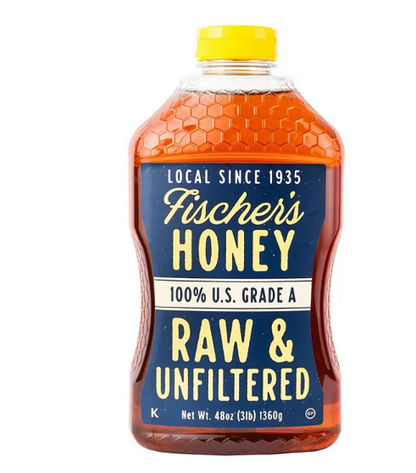 Fischer's Honey Raw and Unfiltered (48 oz.)