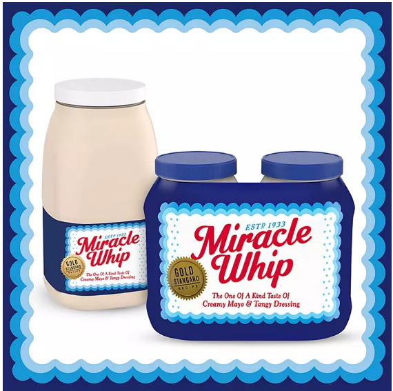 Miracle Whip Original Mayo-Like Dressing (30 oz., 2 pk.)