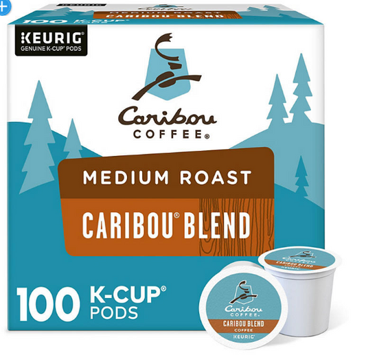 Caribou Coffee Caribou Blend K-Cup Pods (100 ct.)