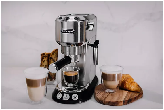 De'Longhi Dedica EC680 15 Bar Stainless Steel Slim Espresso Cappuccino Machine