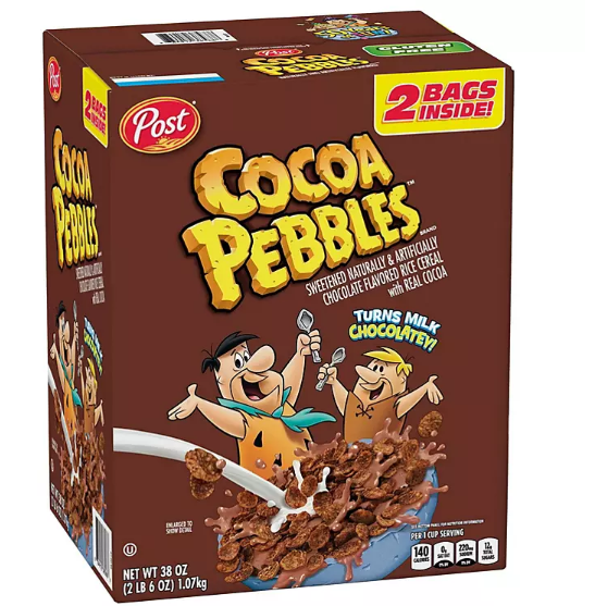 Post Cocoa PEBBLES Gluten Free Breakfast Cereal (38 oz.)