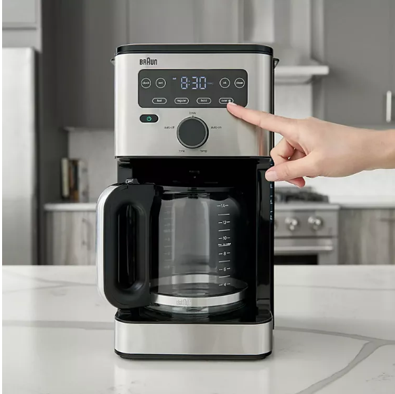 Braun OptiBrew 14 Cup Quick Drip Coffee Maker KF5350BK