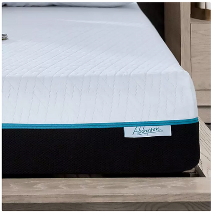 Abbyson 8" Charcoal Infused Gel Memory Foam Mattress