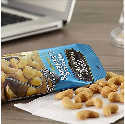 Nut Harvest Whole Cashews (2.25 oz., 8 ct.)