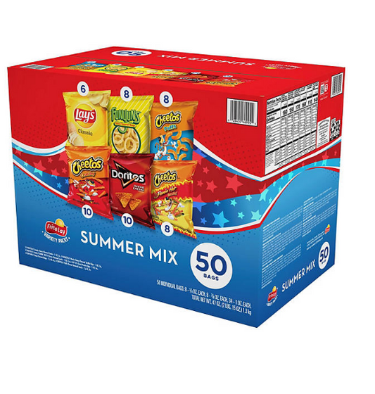 Frito-Lay Summer Mix Variety Pack (50 ct.)