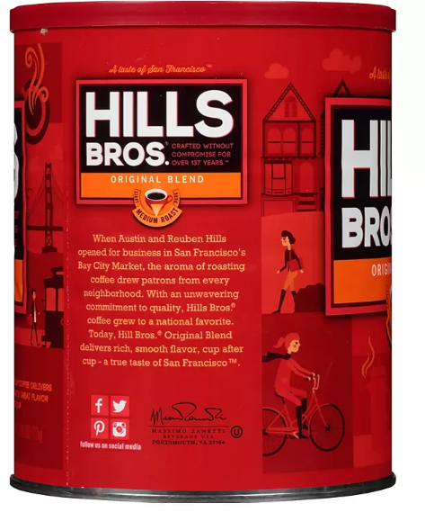 Hills Bros. Original Blend Ground Coffee (42.5 oz.)