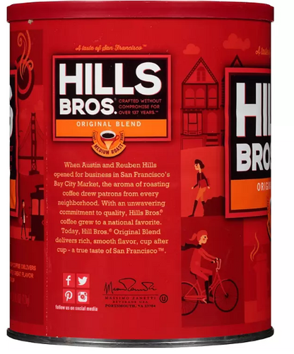 Hills Bros. Original Blend Ground Coffee (42.5 oz.)