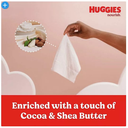 Huggies Nourish & Care Scented Baby Wipes (640 ct.)