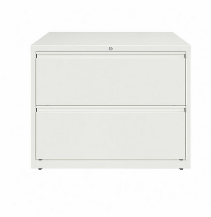 Hirsh 36" Wide 2-Drawer Lateral File Cabinet (Assorted Colors)