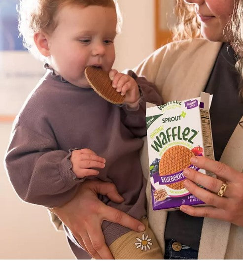 Sprout Organics Toddler Snack, Wafflez Variety Pack (30 ct.)