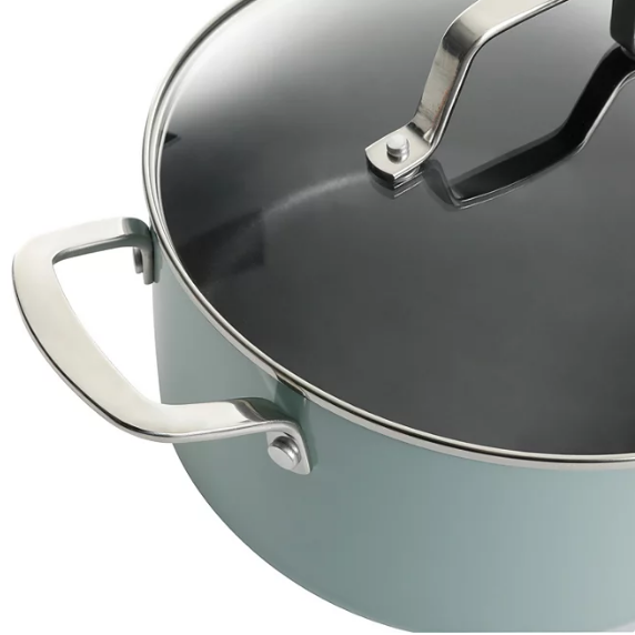 Martha Stewart 14-Piece Nonstick Aluminum Cookware Set (Assorted Colors)