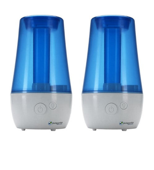 PureGuardian® H965AR 70-Hour Ultrasonic Cool Mist Humidifier with Aromatherapy, Table Top, 1-Gallon (2 pk.)