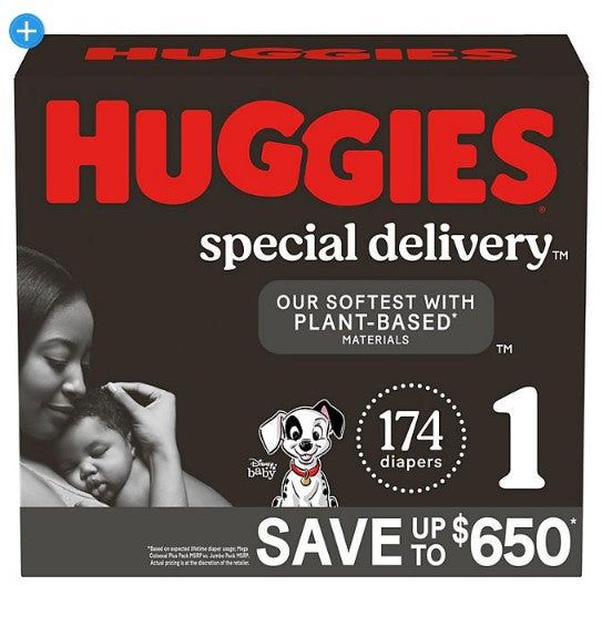 Huggies Special Delivery Baby Diapers (Sizes: 1-6)