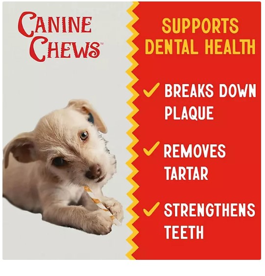 Canine Chews Chicken-Wrapped Rawhide Chews for Dogs (125 ct.)