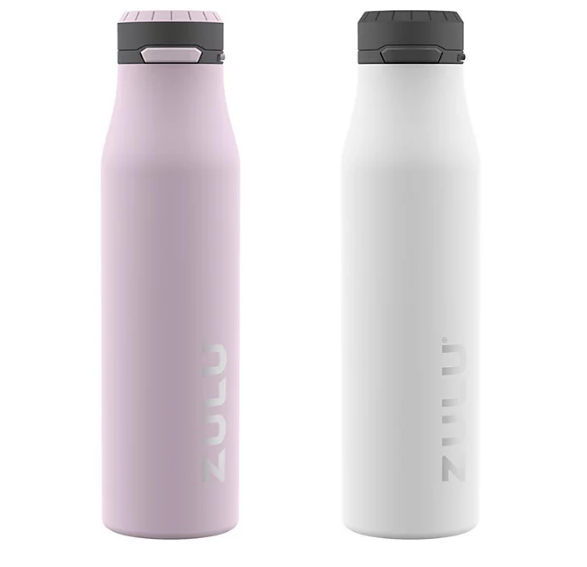 ZULU 26 oz. Stainless Insulated Water Bottle, 2 Pack (Assorted Colors)