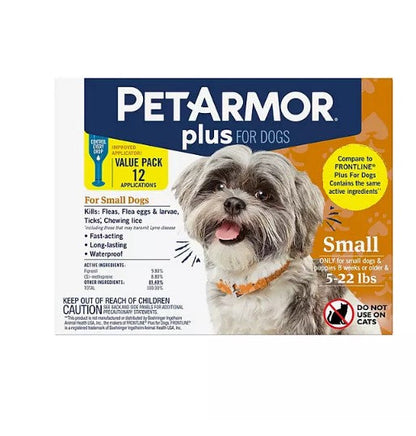 PetArmor Capstar Flea and Tick Bundle for Small Dogs, 5 to 22 lbs.