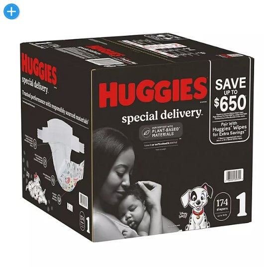 Huggies Special Delivery Baby Diapers (Sizes: 1-6)