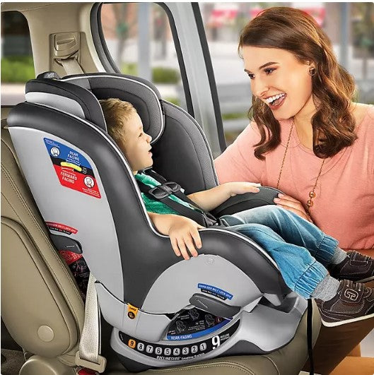 Chicco NextFit Zip Convertible Car Seat, Carbon