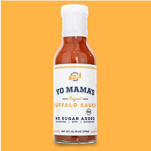 Yo Mama’s Foods Keto Buffalo Sauce (13.75 oz., 3 pk.)