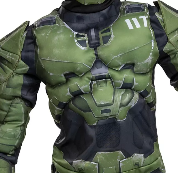 Disguise Boys' Halo Master Chief Deluxe Costume (Assorted Sizes)