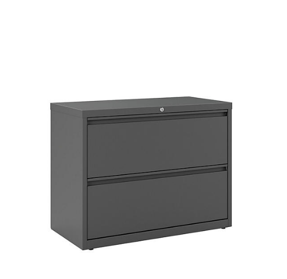 Hirsh 36" Wide 2-Drawer Lateral File Cabinet (Assorted Colors)