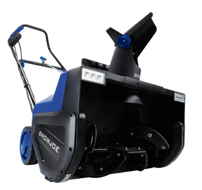 Snow Joe Electric Single-Stage Walk-Behind Snow Blower, 22-inch, 15-Amp