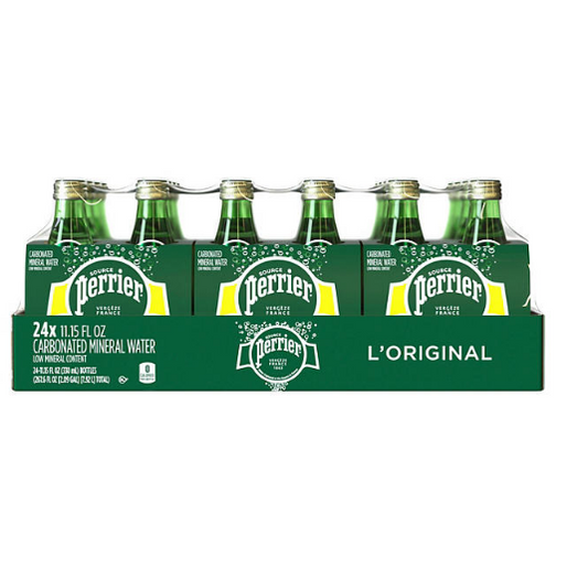 Perrier Sparkling Mineral Water - 11 oz. - 24 pk.