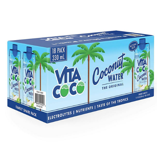 Vita Coco Coconut Water (11.1 fl. oz., 18 pk.)