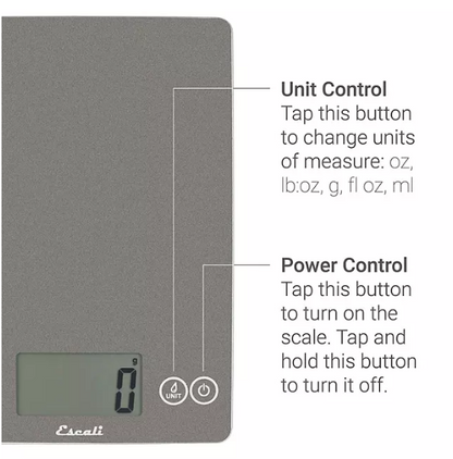 Escali 157SD Arti Glass Digital Scale (Assorted Colors)