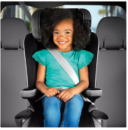 Chicco MyFit Zip Harness Booster Car Seat, Nightfall