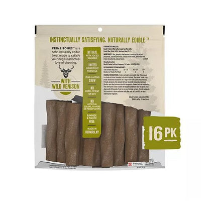 Purina Prime Bones Chew Stick with Wild Venison (16 ct.)