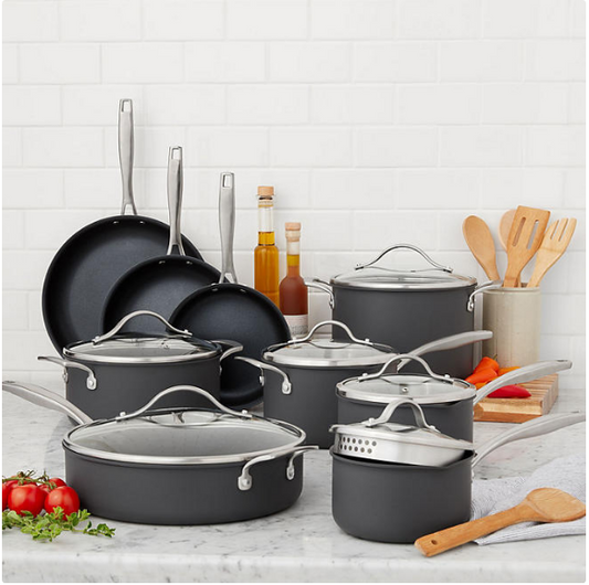 Member's Mark 15-Piece Hard Anodized Aluminum Cookware Set