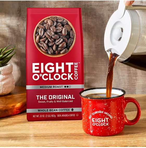 Eight O'Clock Whole Bean Coffee, The Original (40 oz.)