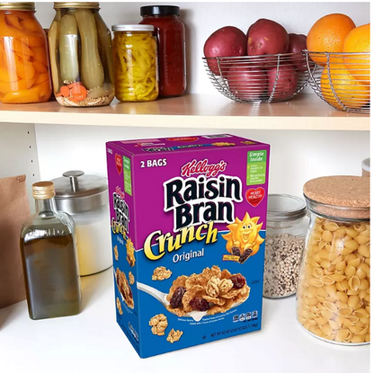 Kellogg's Original Raisin Bran Crunch Breakfast Cereal (42 oz.)