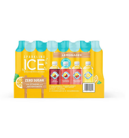 Sparkling Ice Lemonade Variety Pack (17 fl. oz., 24 pk.)