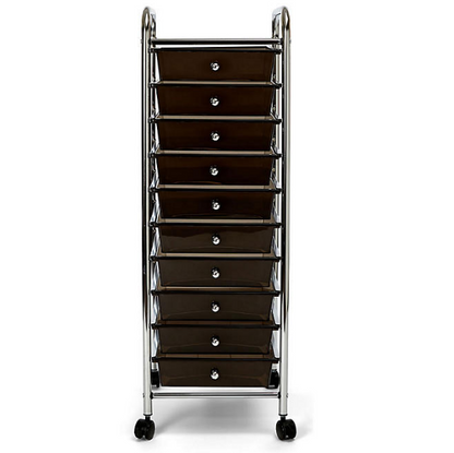 Seville Classics 10 Drawer Cart (Multiple Colors)