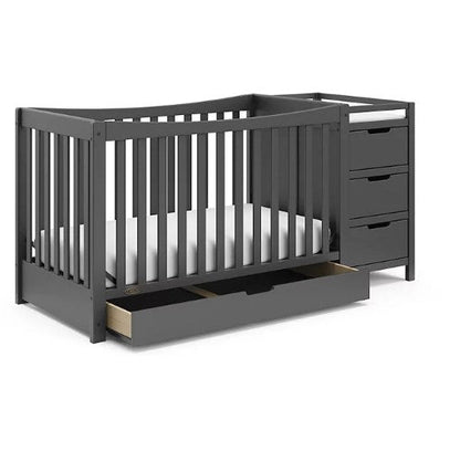 Graco Remi 4-in-1 Convertible Crib And Changer (Choose Your Color)