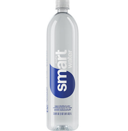 Glaceau SmartWater Distilled Water bottles (1 L., 15 pk.)