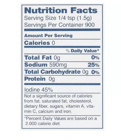 Morton Iodized Salt (4 oz., 24 ct.)