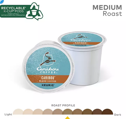 Caribou Coffee Caribou Blend K-Cup Pods (100 ct.)