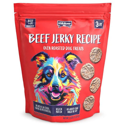 Irish Rover Brisket Jerky Recipe Oven Roasted Dog Treats (48 oz.)